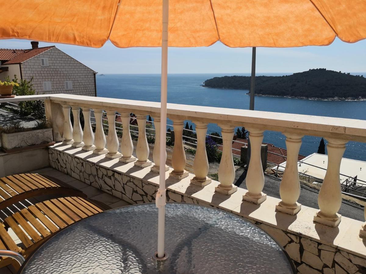 Panoramic Sea And Old Town View Dubrovnik Apartment Ngoại thất bức ảnh