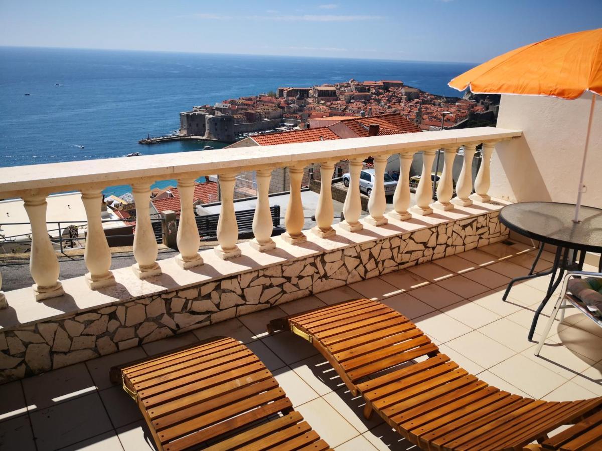 Panoramic Sea And Old Town View Dubrovnik Apartment Ngoại thất bức ảnh